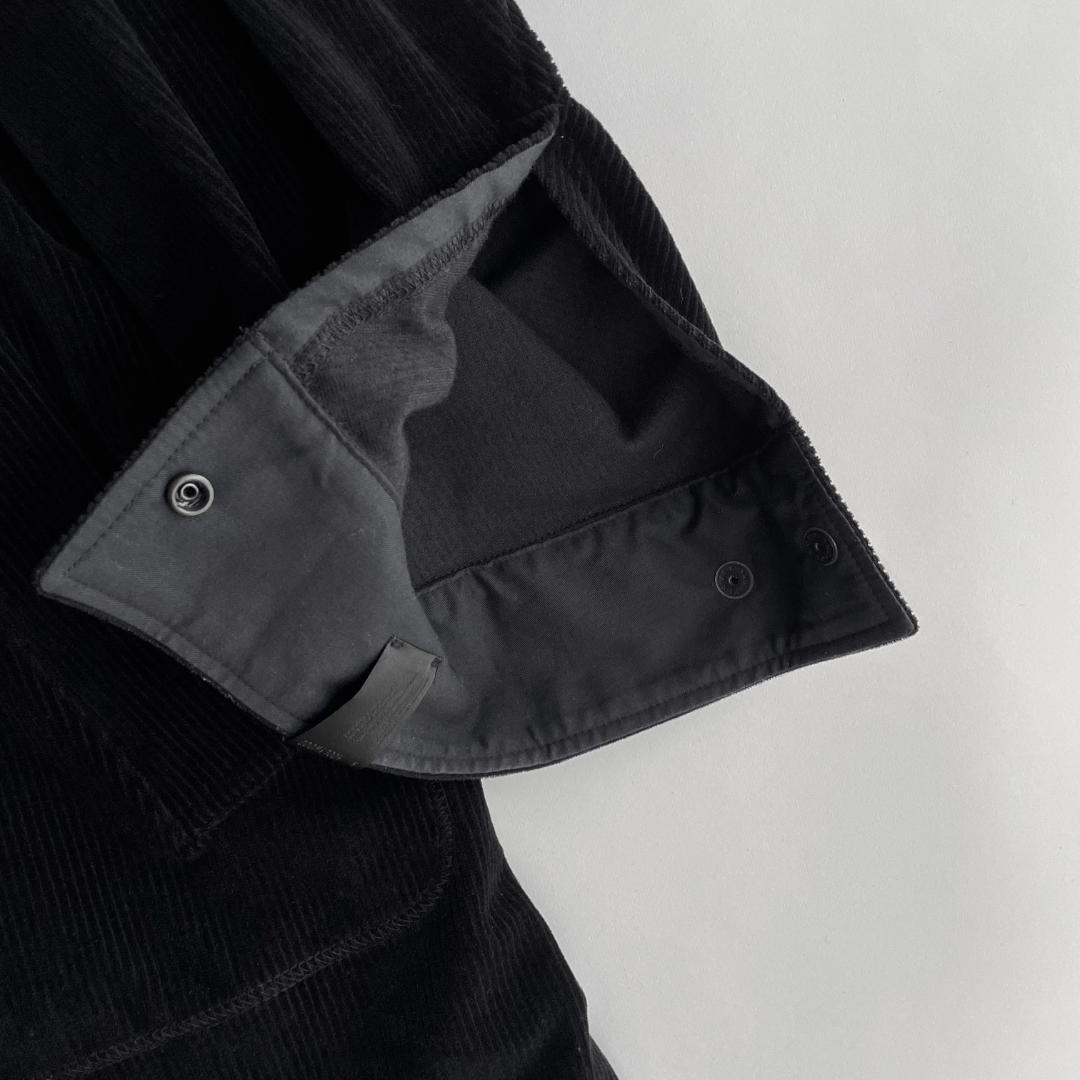 美品 N.HOOLYWOOD 38 (re) ノーカラーオーバーシャツコート 黒 - メルカリ