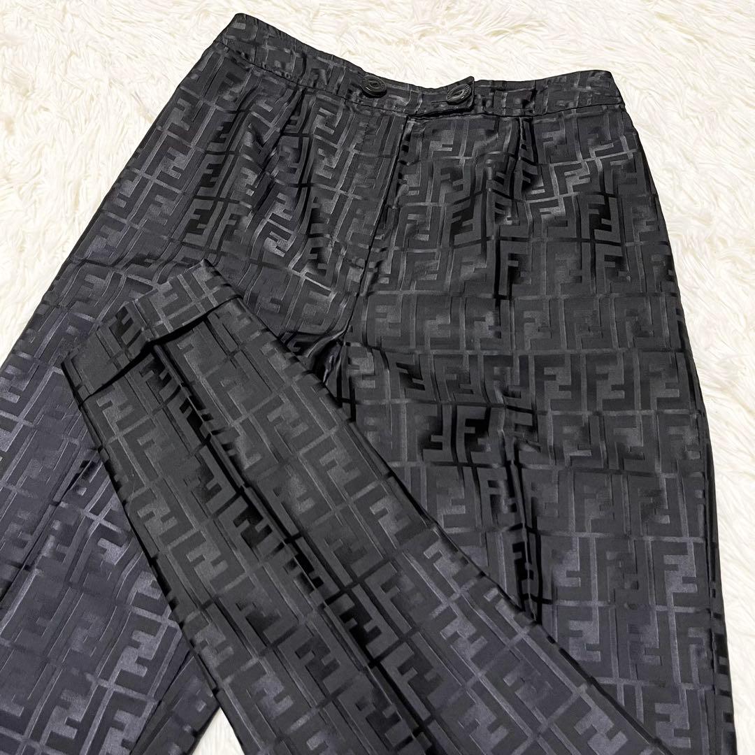 美品✨イタリア製　FENDI ズッカ　パンツ　コットン　ナイロン 楽天市場】【中古】｜FENDI フェンディ FAB527 A797 ズッカ柄 ナイロン
