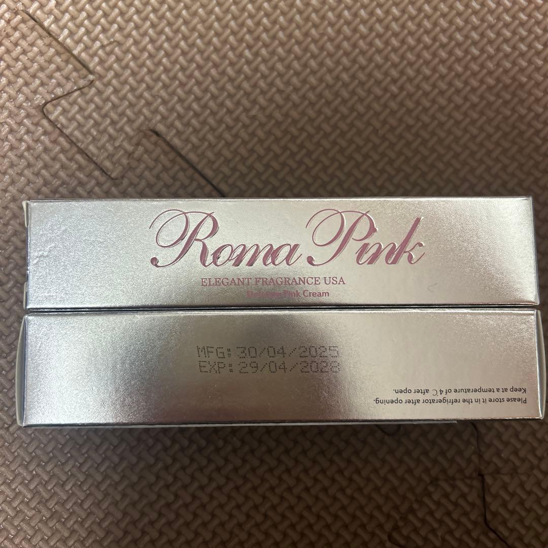 未使用 ローマピンク ボディアフタークリーム 2本セット - メルカリ