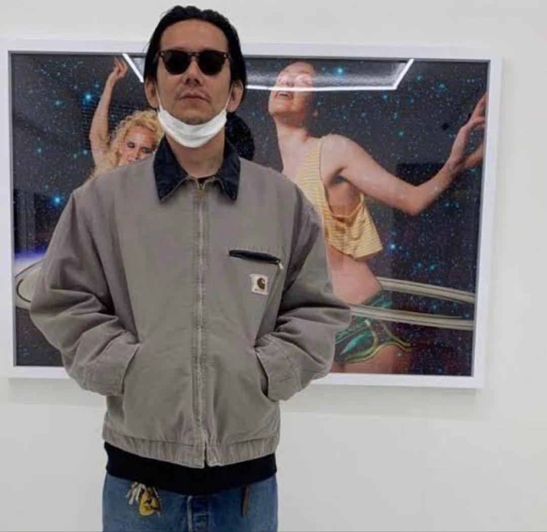 美品カーハート デトロイトジャケット グレーL supreme 野村訓市着用