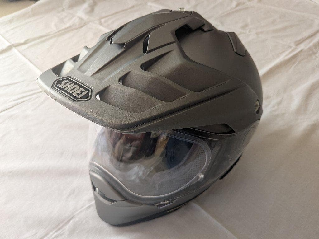 SHOEI ホーネット ADV オフロード ヘルメット L グレー 日本製 shoei フルフェイス ヘルメット オフロード ホーネット 安心の日本製