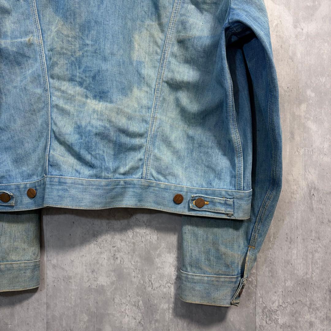 Wrangler USA製126MJデニムジャケット80s三角タグ雰囲気系ボロ - メルカリ