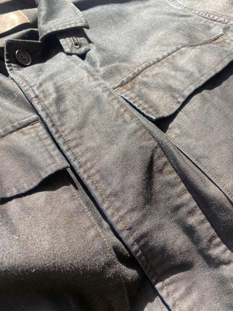 極美品 cornier 泥染bdu jacket 藍泥