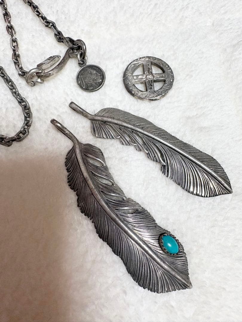 ウイングハンズ シルバーネックレス フェザー パーツ まとめ売り 2026年最新】wing hands ネックレスの人気アイテム - メルカリ