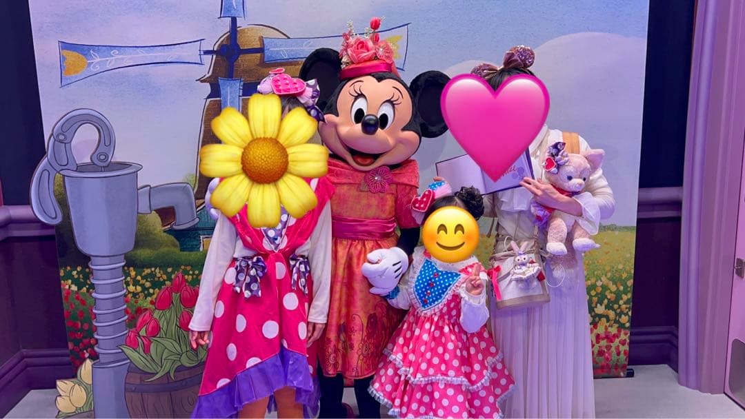 ディズニーパルパルーザ ミニーファンダーランドコスチューム一色