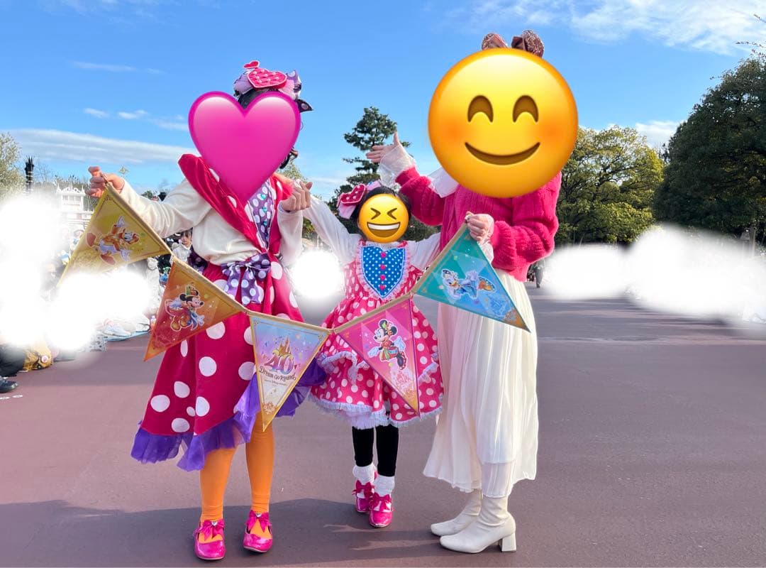 ディズニーパルパルーザ ミニーファンダーランドコスチューム一色