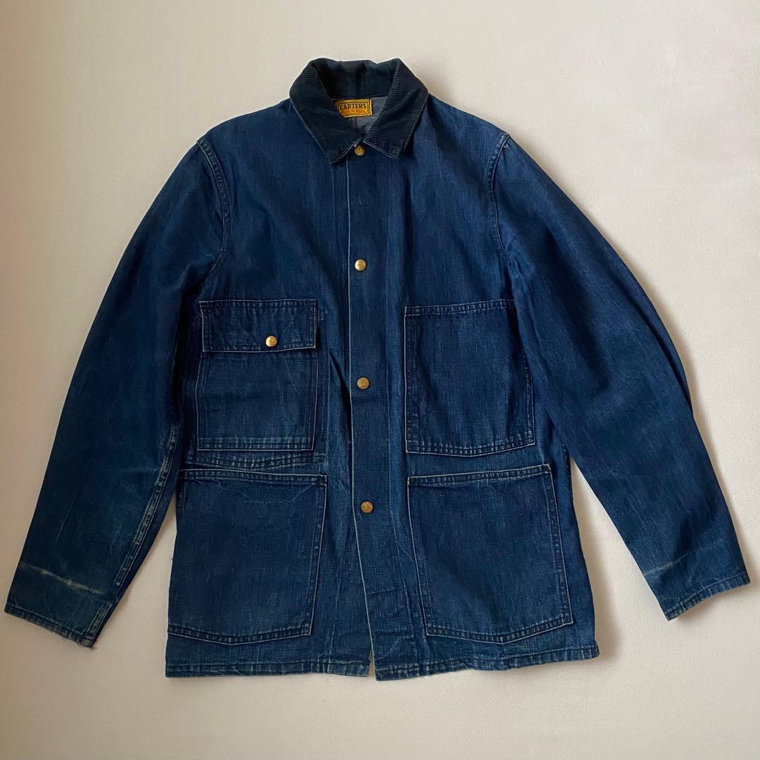 50s ビンテージ CARTER'S デニム カバーオール 旧 タグ 60s 50's～60's ダメージデニムカバーオール - Fresh Service NECESSARY or