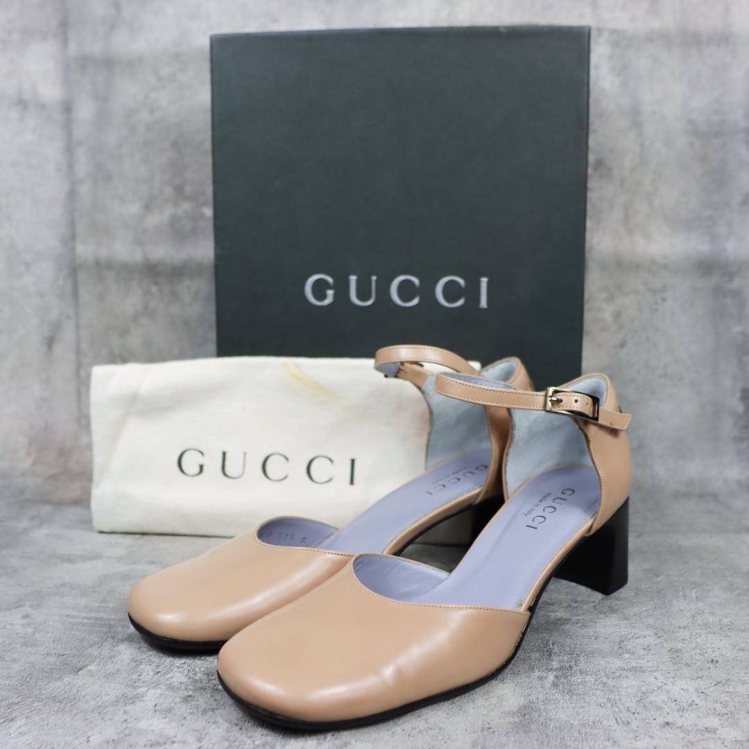 GUCCI グッチ パンプス ミュール ベージュ レディース 箱・保存袋付き Gucci Shoes for Women | Women's Designer Shoes