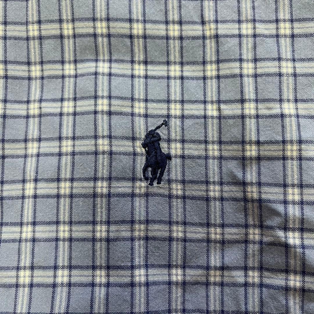 90s Ralph Lauren check shirt 短丈 シティーボーイ - メルカリ