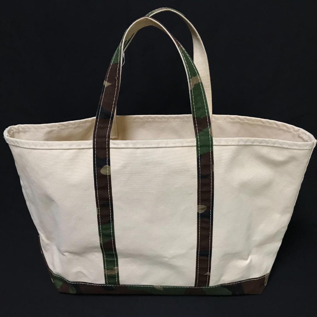 L.L.Bean BOAT AND TOTE BAG L グリーンカモ 迷彩