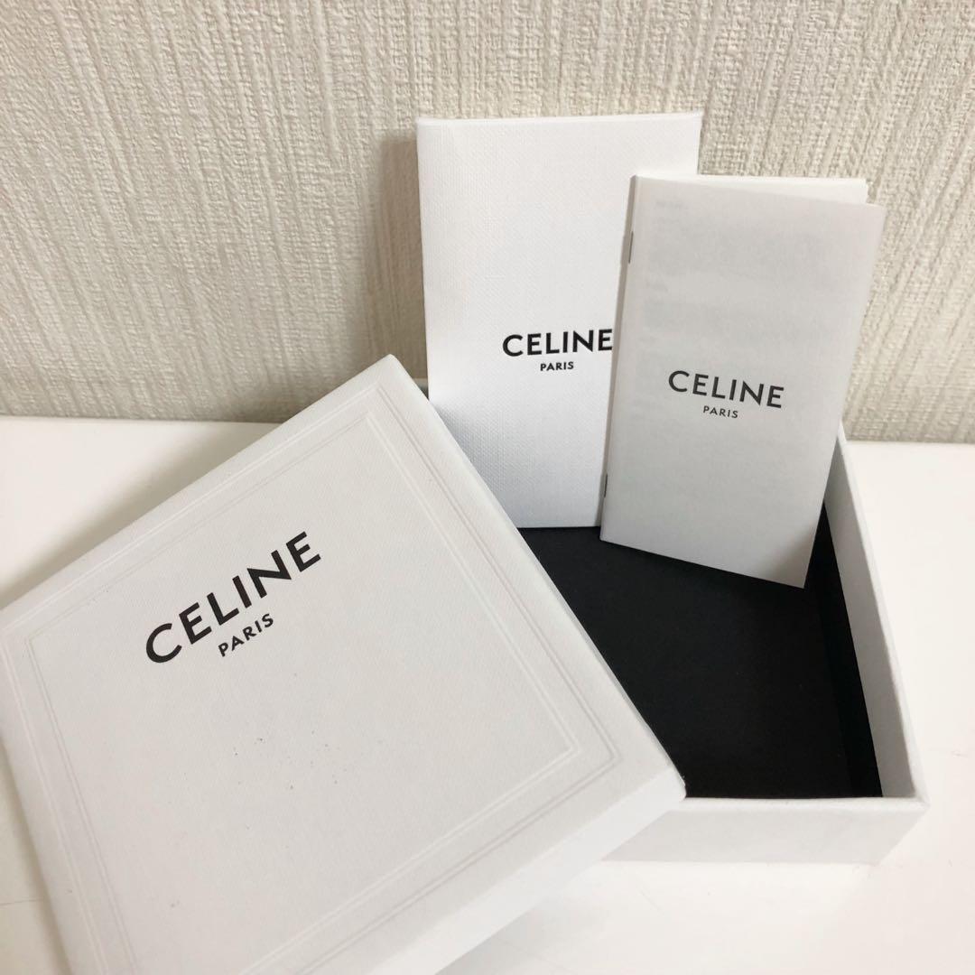 CELINE セリーヌ レイユール シュシュ シルク＆ゴールド フィニッシュ