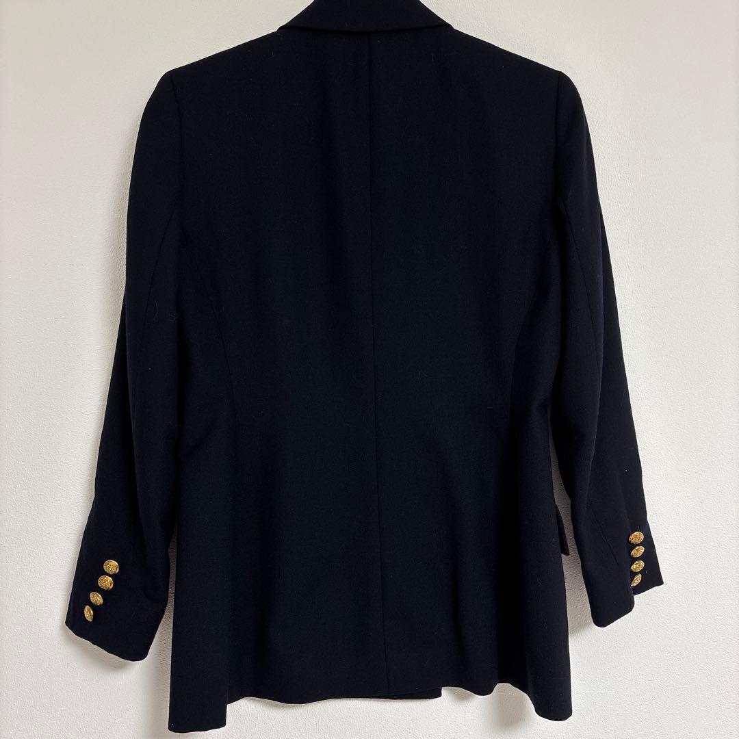 ポロラルフローレン RLワッペン 金ボタン 紺ブレザー ダブルジャケット