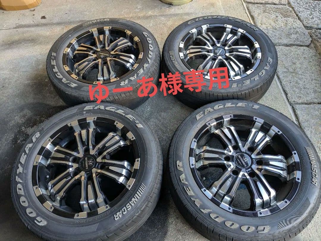 ゆーあ ロクサーニバトルシップ2 17インチタイヤホイールセット ハイエース用 ロクサーニ バトルシップ2 17インチホイール＆タイヤ