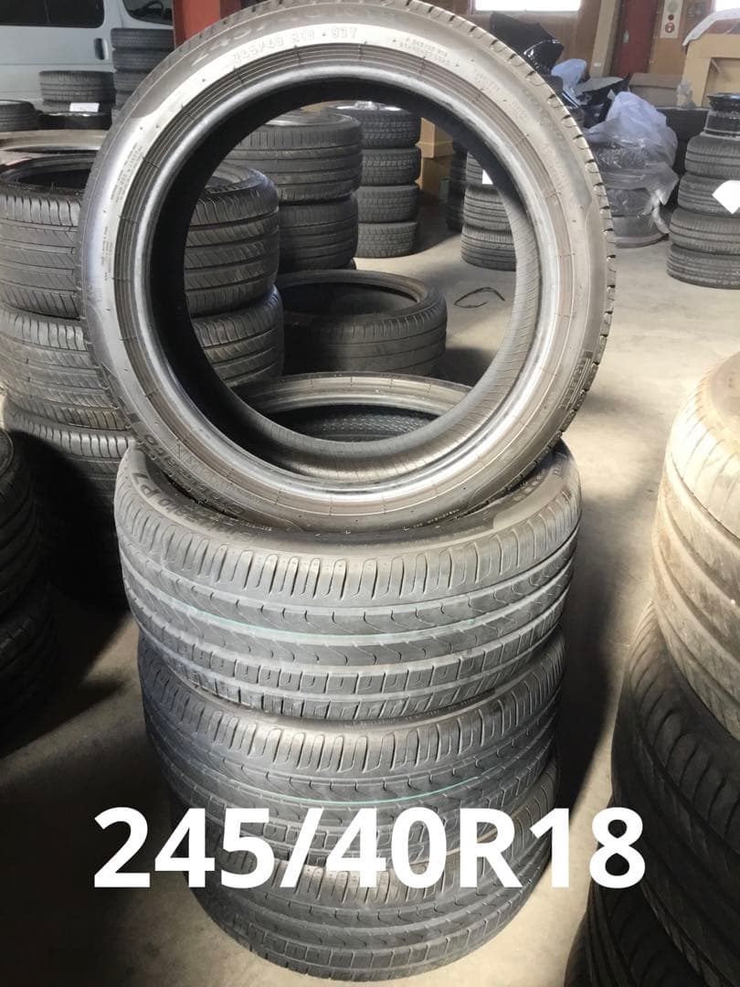 Pirelli 245/40 R18 タイヤ 4本セット 2X PIRELLI P ZERO 245/40 ZR18 XL 97Y MERCEDES MO 245 40 18 CAR
