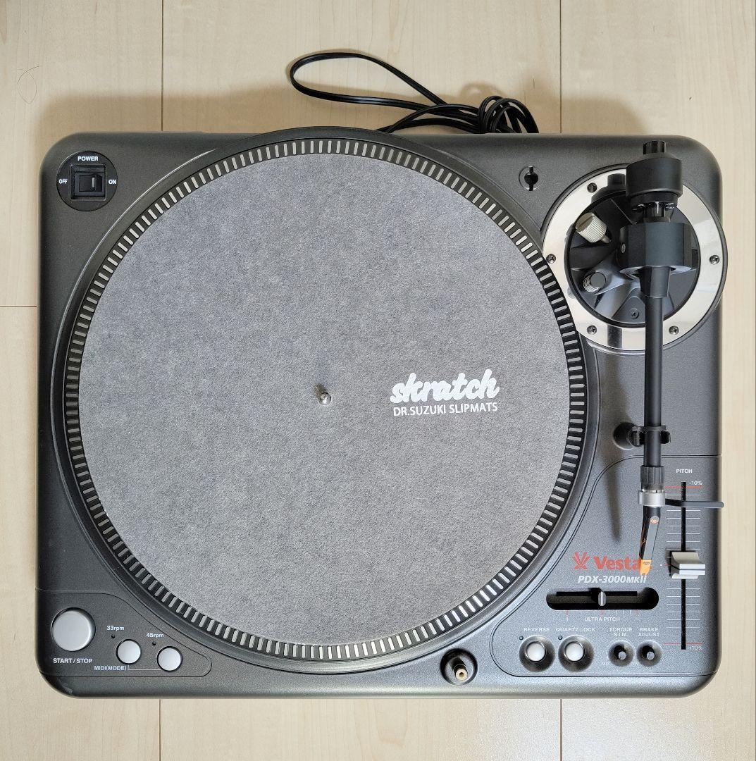 【Vestax】PDX-3000mk2DJターンテーブル★超美品!!★動作確認済 2026年最新】Vestax PDX-3000MK2の人気アイテム - メルカリ