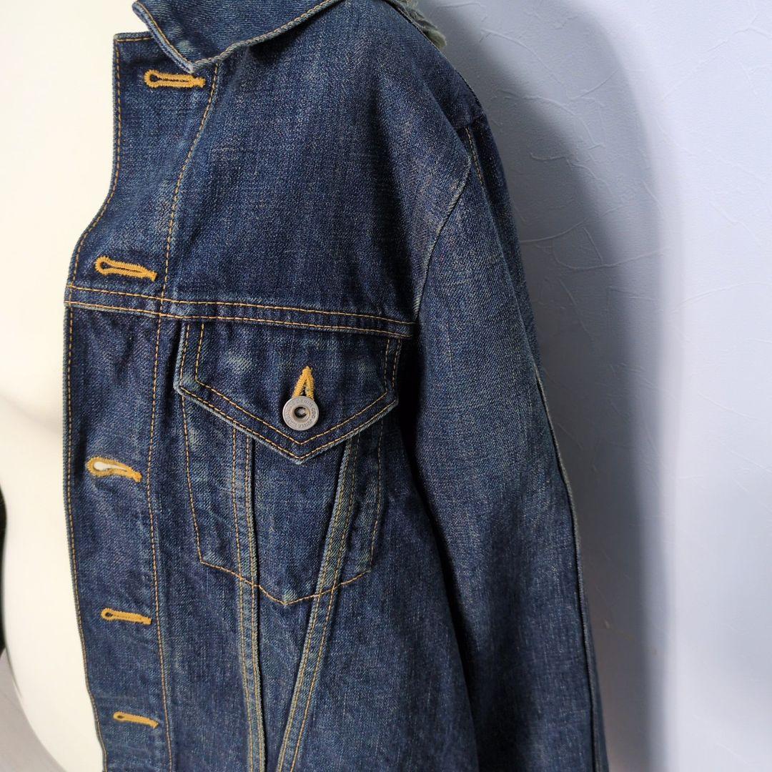 JUNYA WATANABE リメイク デニム ジャケット ポンチョ ケープ - メルカリ