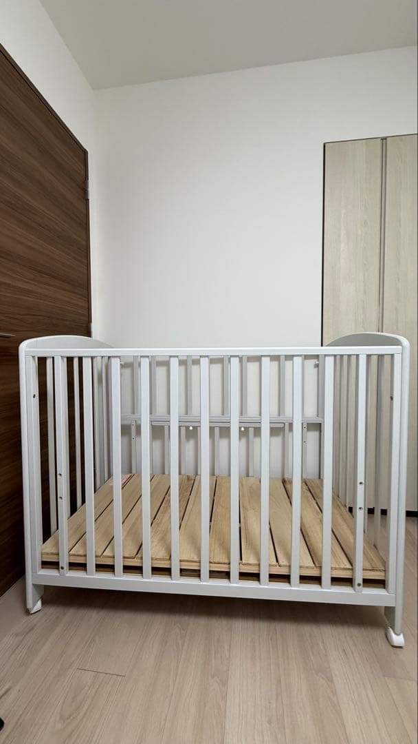 カトージ　ベビーベッド キャスター付き カトージ（KATOJI） ベビーベッド 赤ちゃん ベビー ハイシートベッド