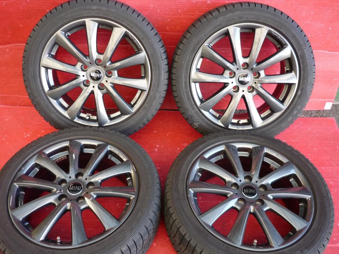 F54MINIクラブマンサイズ17インチ+WM03 225/45スタッドレス4本 WINTER MAXX MINI クラブマン F54用 スタッドレス ダンロップ