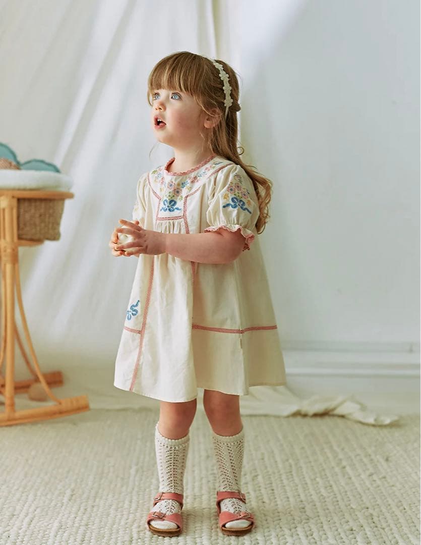 HAPPYOLOGY ワンピース　18m FREE NIP DRESS / PURPLE / カットアウトワンピース | シープ / SHEEP