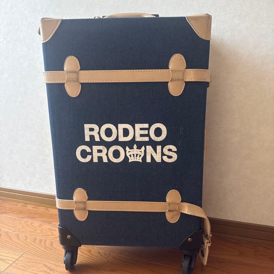 RODEO CROWNS デニムキャリーケース RODEO CROWNS WIDE BOWL | デニムフリルギャザーバッグ (すべて