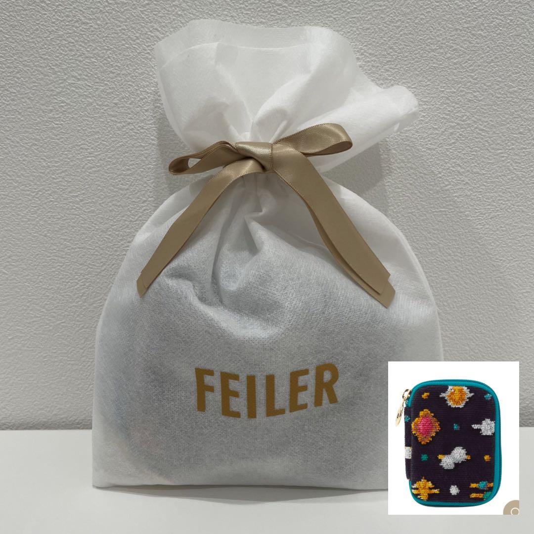 新品ラッピング品】FEILER シンス フェイラー アクセサリーポーチ
