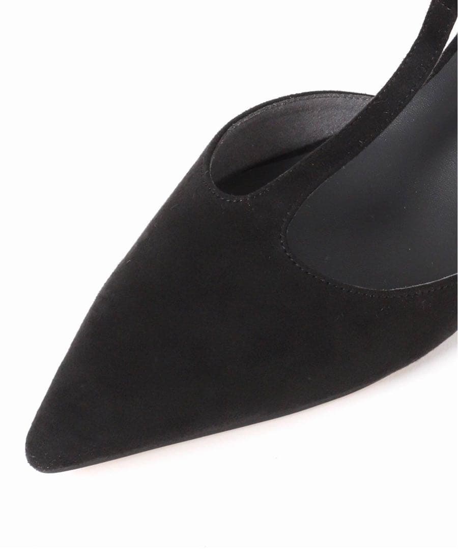 LE TALON ルタロン 4cmTストラップパンプス ブラック 22.5cm