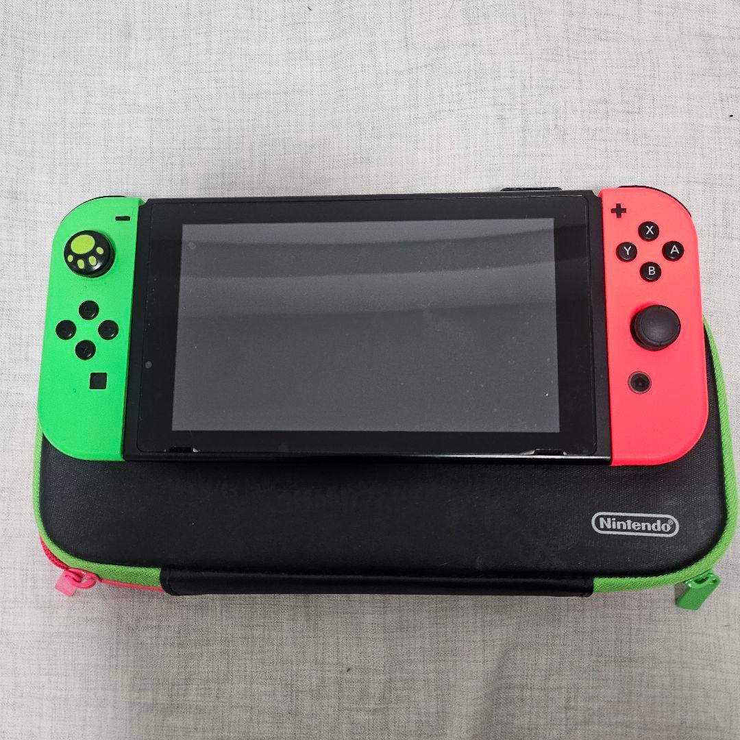 Nintendo Switch 本体 スプラ 充電器付き Nintendo Switch 【任天堂switch本体】Nintendo Switch（有機ELモデル