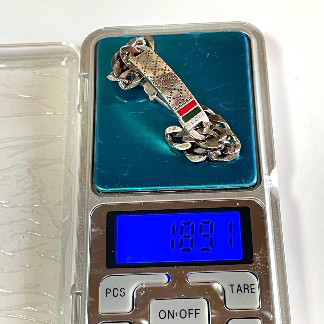 GUCCI』 グッチ シルバー ディアマンティッシマ ブレスレット19