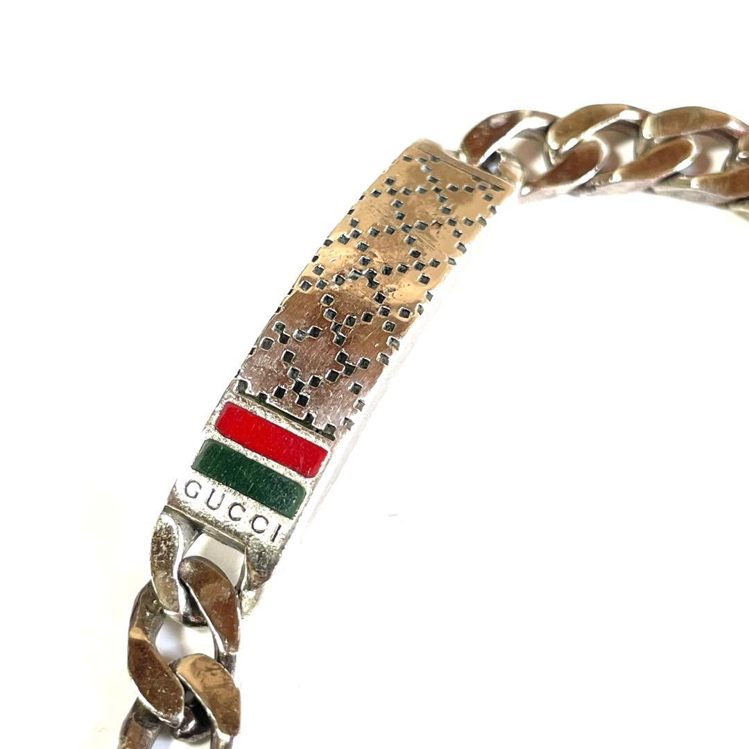GUCCI』 グッチ シルバー ディアマンティッシマ ブレスレット19