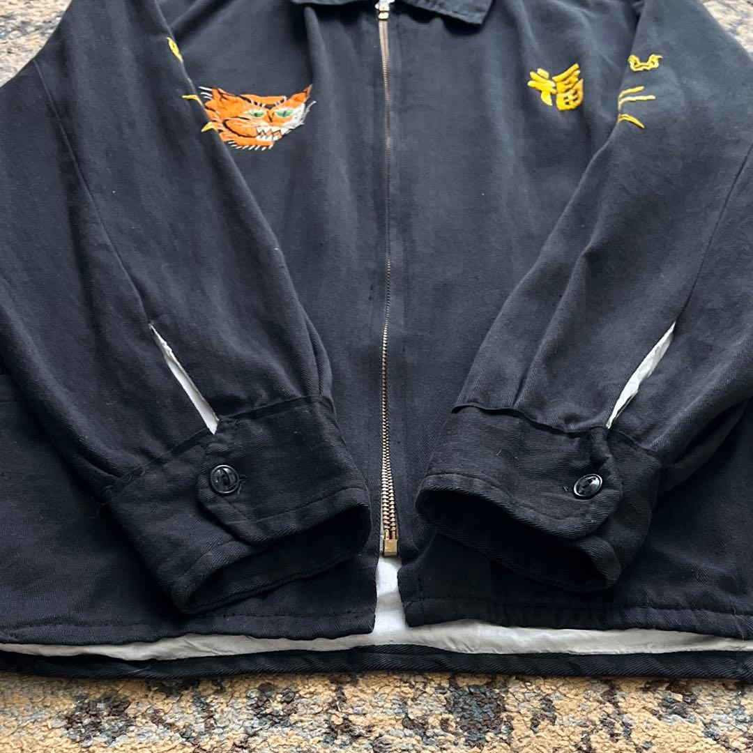 60s ベトジャン スーベニアジャケット 刺繍 ヴィンテージ オリジナル