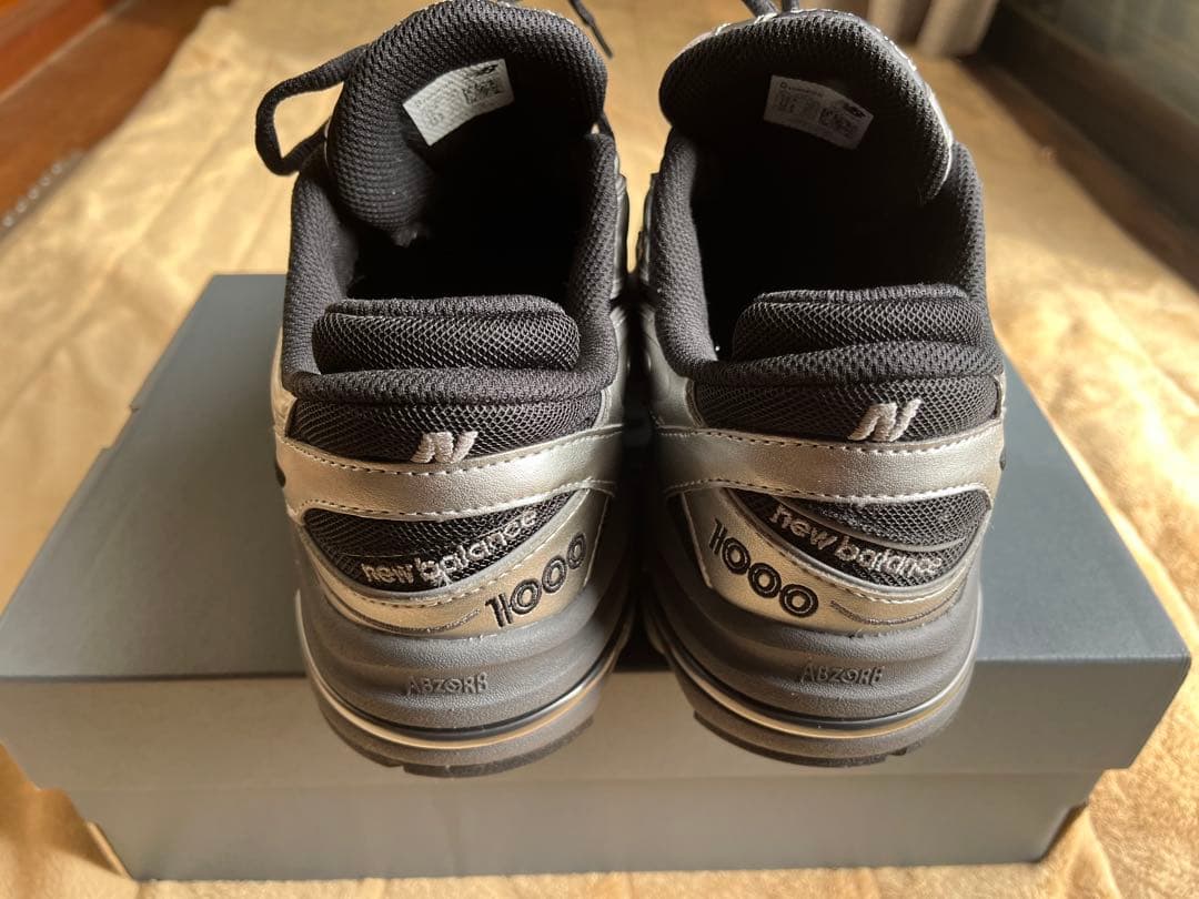 28.5cm ニューバランス M1000EGR シルバー ブラック