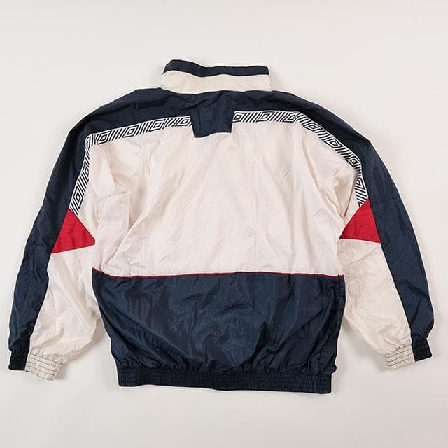 希少 90s アンブロ イングランド代表 ナイロンジャケット Lサイズ