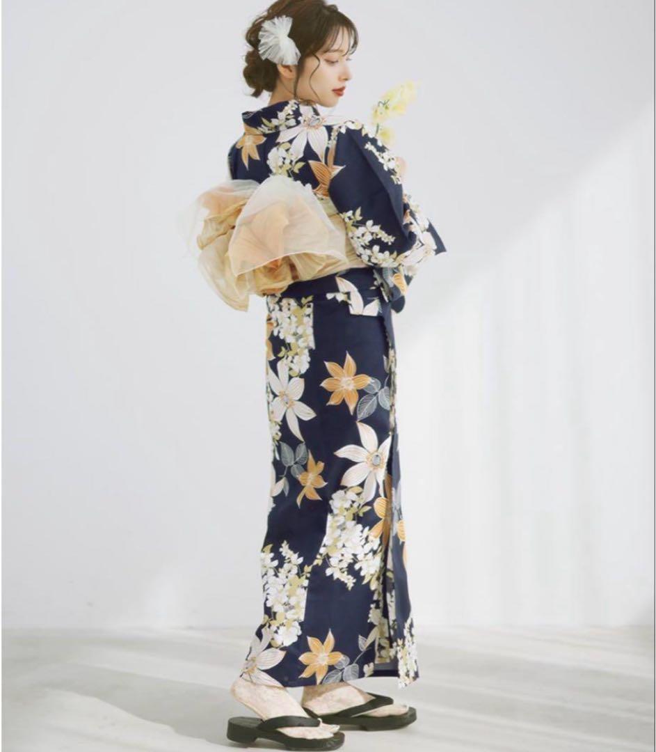 Dita 浴衣 幻想鏡花水月 (柑橘）浴衣セット