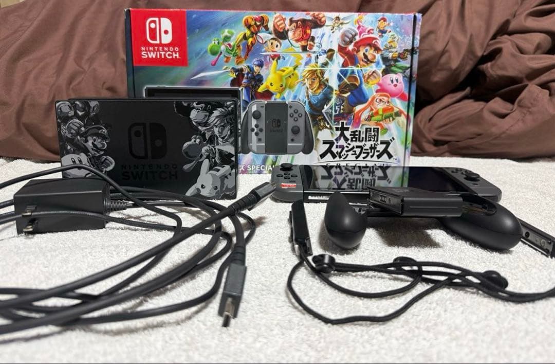 Nintendo Switch 本体　スマブラデザイン128GB SDカード付 Nintendo Switch 大乱闘スマッシュブラザーズ SPECIALセット ［ゲーム