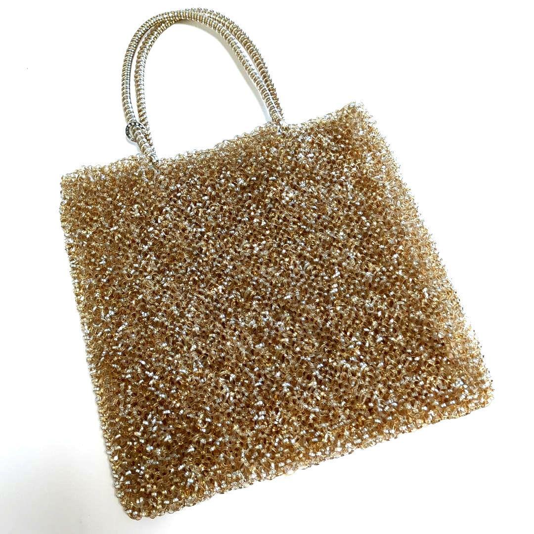 ANTEPRIMA (アンテプリマ) ワイヤーバッグ　シャンパンゴールド ツイスト/スモール/シャンパンゴールド ｜ 【公式】アンテプリマ