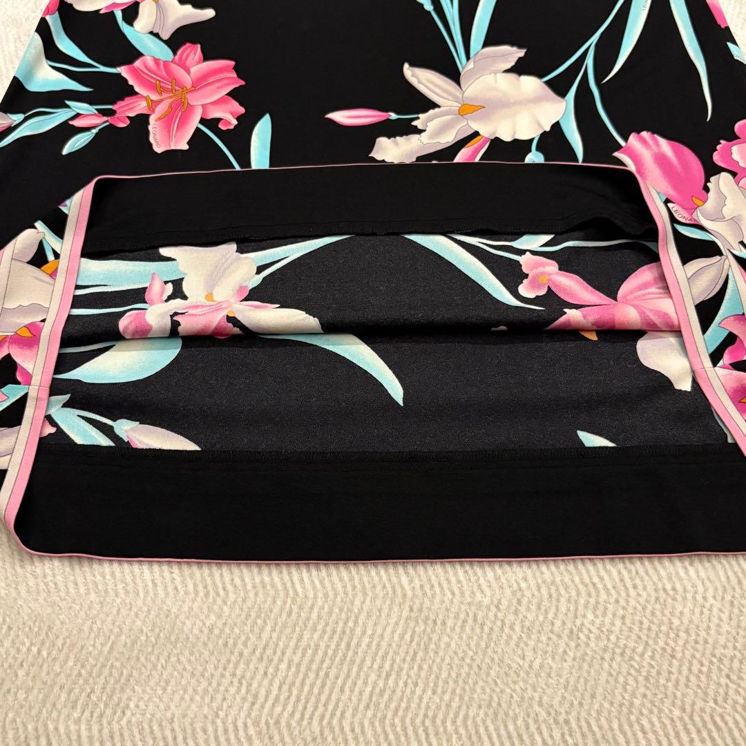 新品未使用】LEONARD レオナール カンカン チュニック 40 ブラック