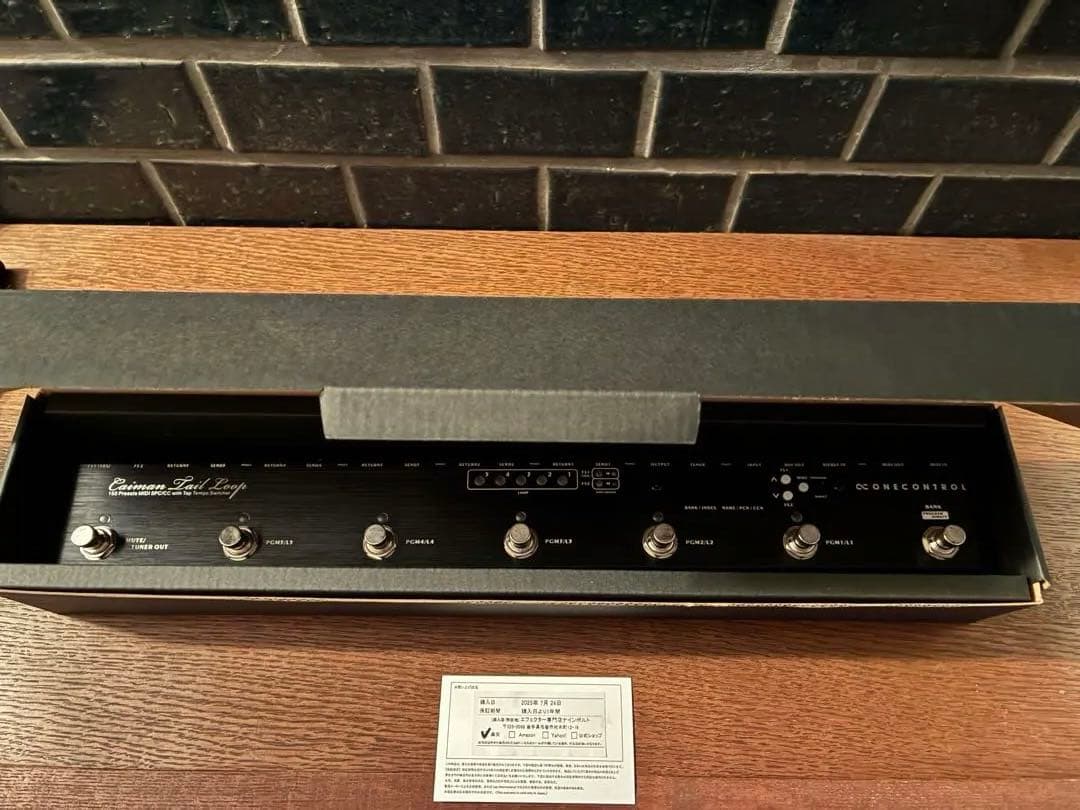 One Control Caiman Tail Loop 箱付き 説明書なし - メルカリ