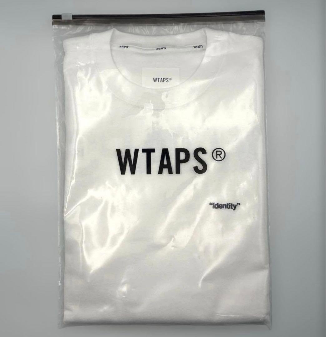 WTAPS identity ロンT 白 Mサイズ 長袖 ロングスリーブ 新品 - メルカリ