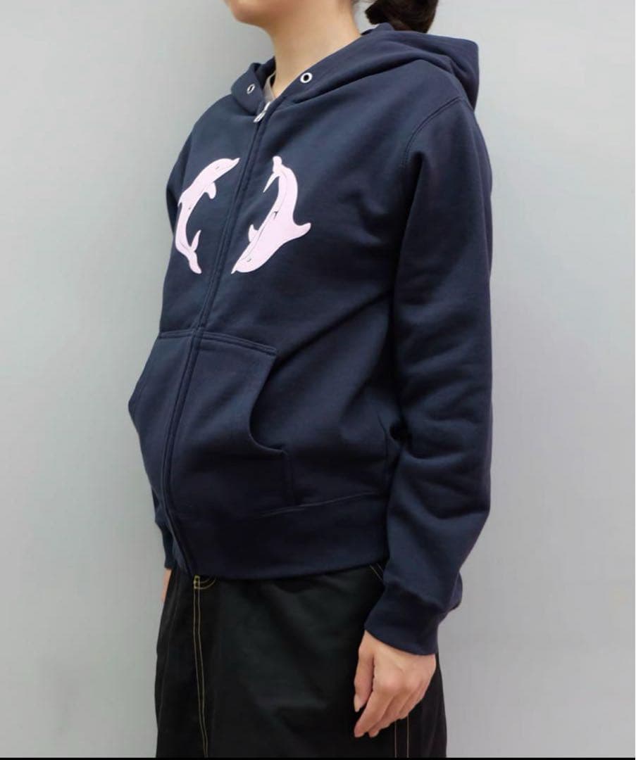 LABYRINS イルカプリント パーカー Sサイズ Shury - メルカリ