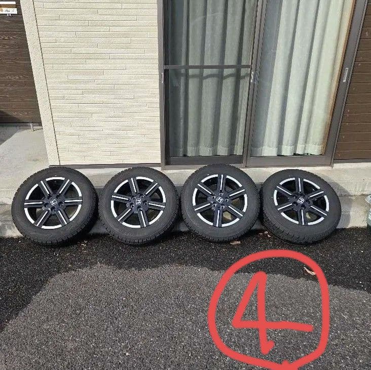 【専用】ヴェゼル純正ホイール スタッドレス 215/60R16 IG60 ④ ヴェゼル HONDA ホンダ 純正 16インチ 2022年製 新品タイヤ付 ヨコハマ