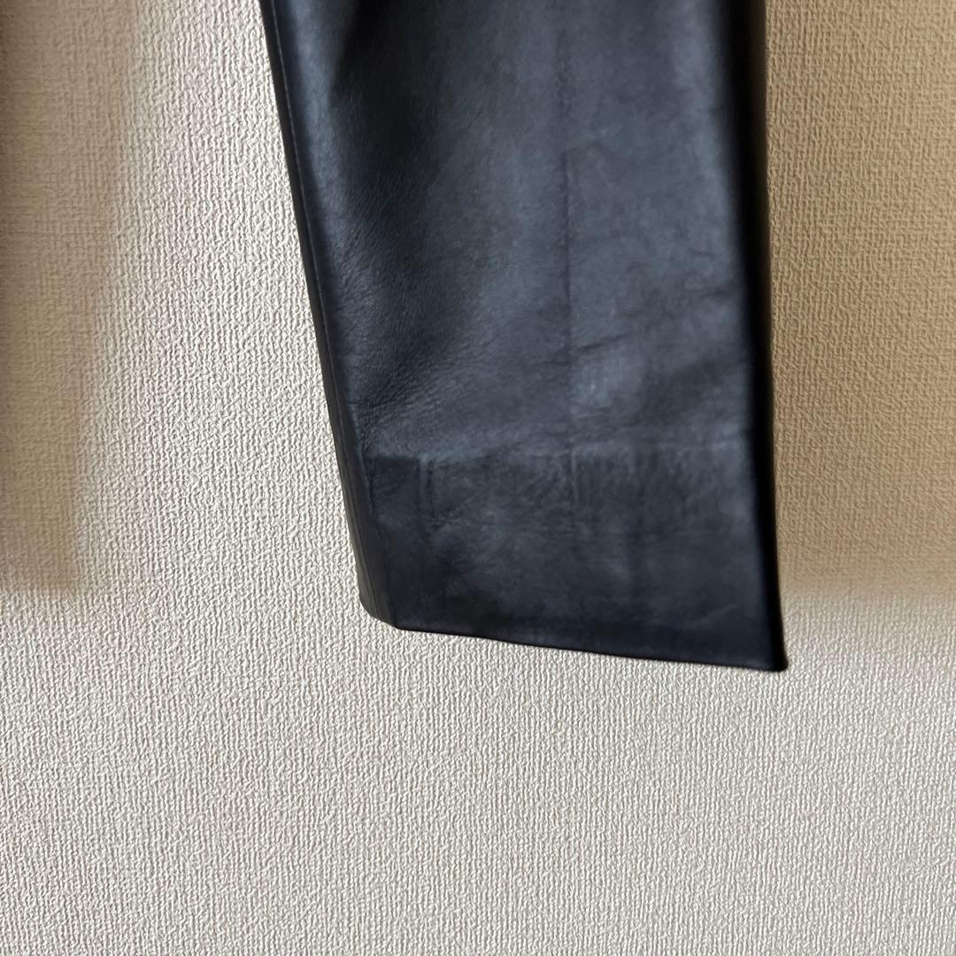 y*a様 定価14万 ほぼ新品 REVERBERATE 30 レザーパンツ レシ - メルカリ