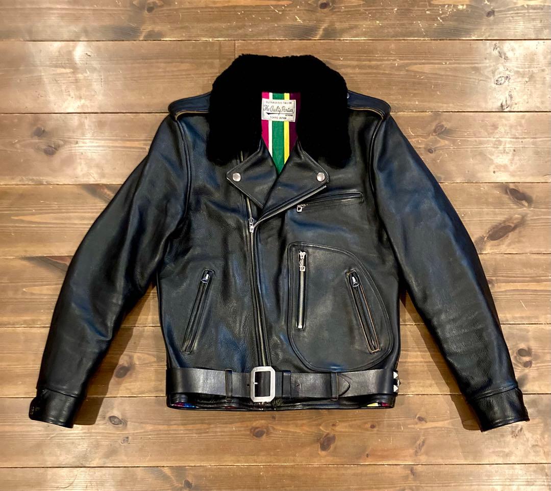 美品 極小ロット ウルフズヘッド ワコマリア スタッズベルト付属