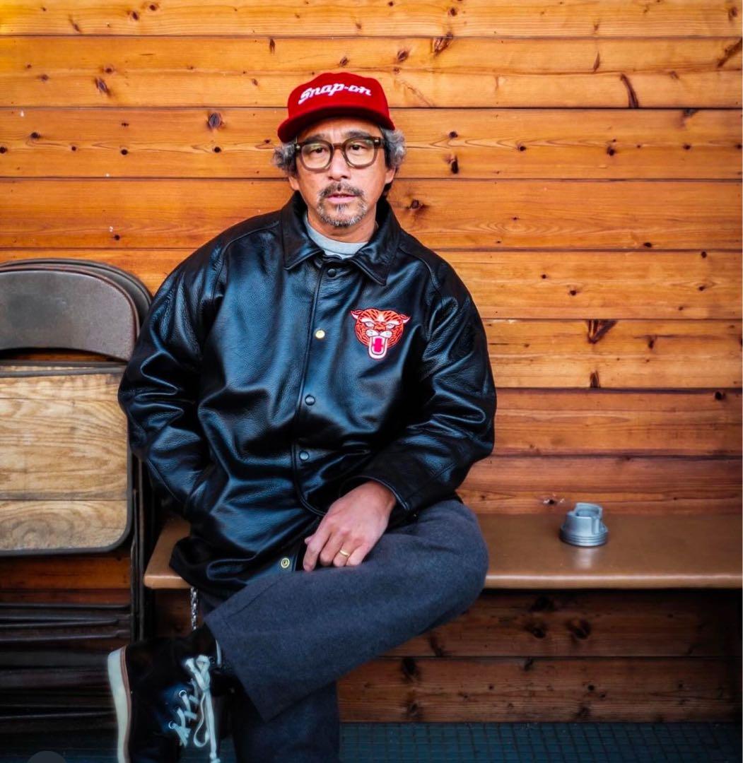 Cloveru×VANSON 50着限定 レザーコーチジャケット L(クローバル - メルカリ