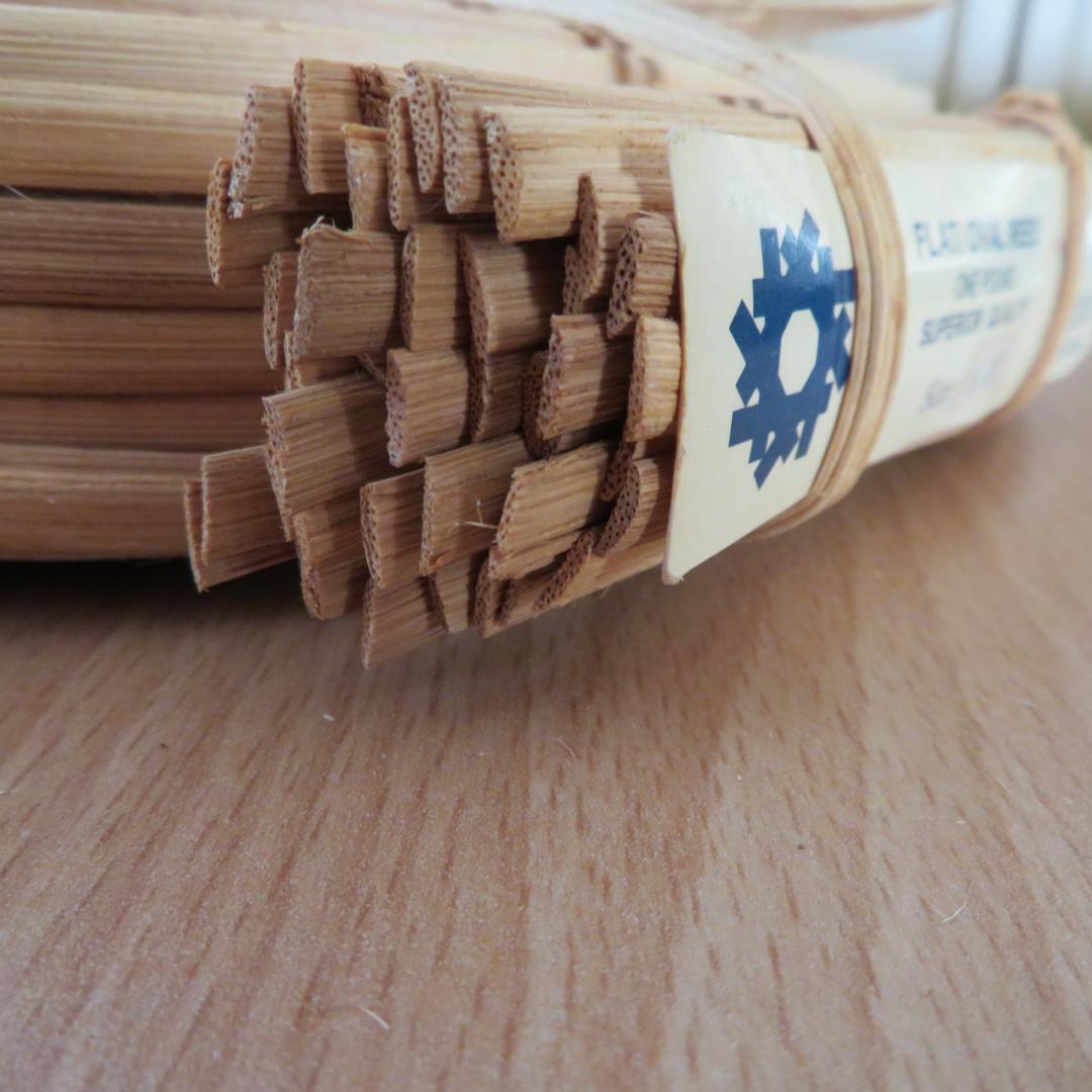 ハンドメイド バスケット材料 リード 5点まとめて 約2,200g 木製 かご籠