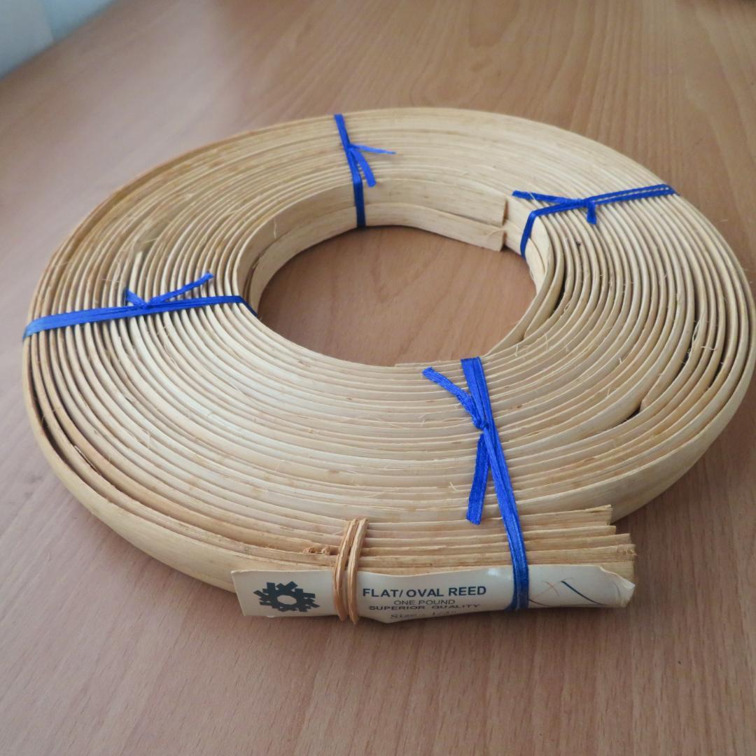 ハンドメイド バスケット材料 リード 5点まとめて 約2,200g 木製 かご籠