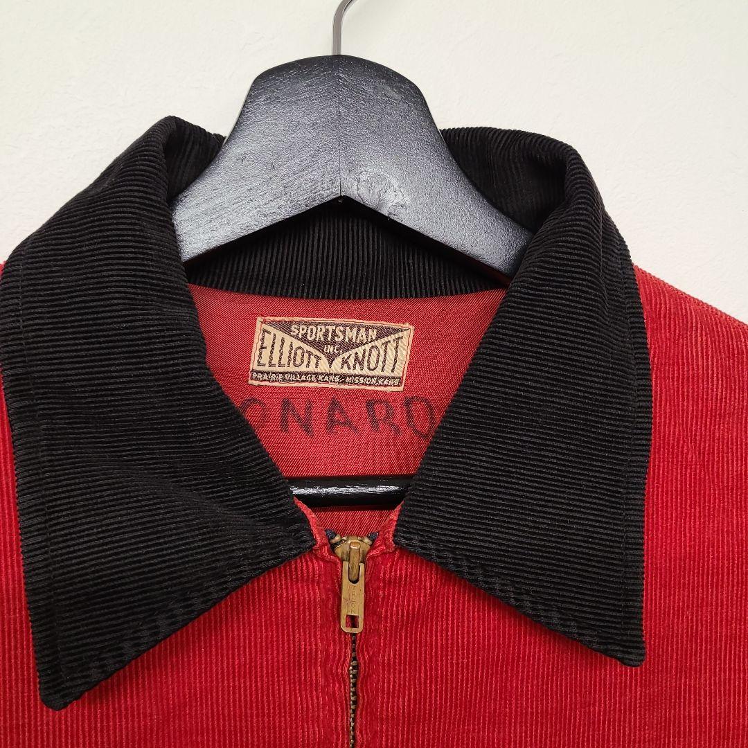 50s～60s スペシャル インディアン コーデュロイジャケット チェーン