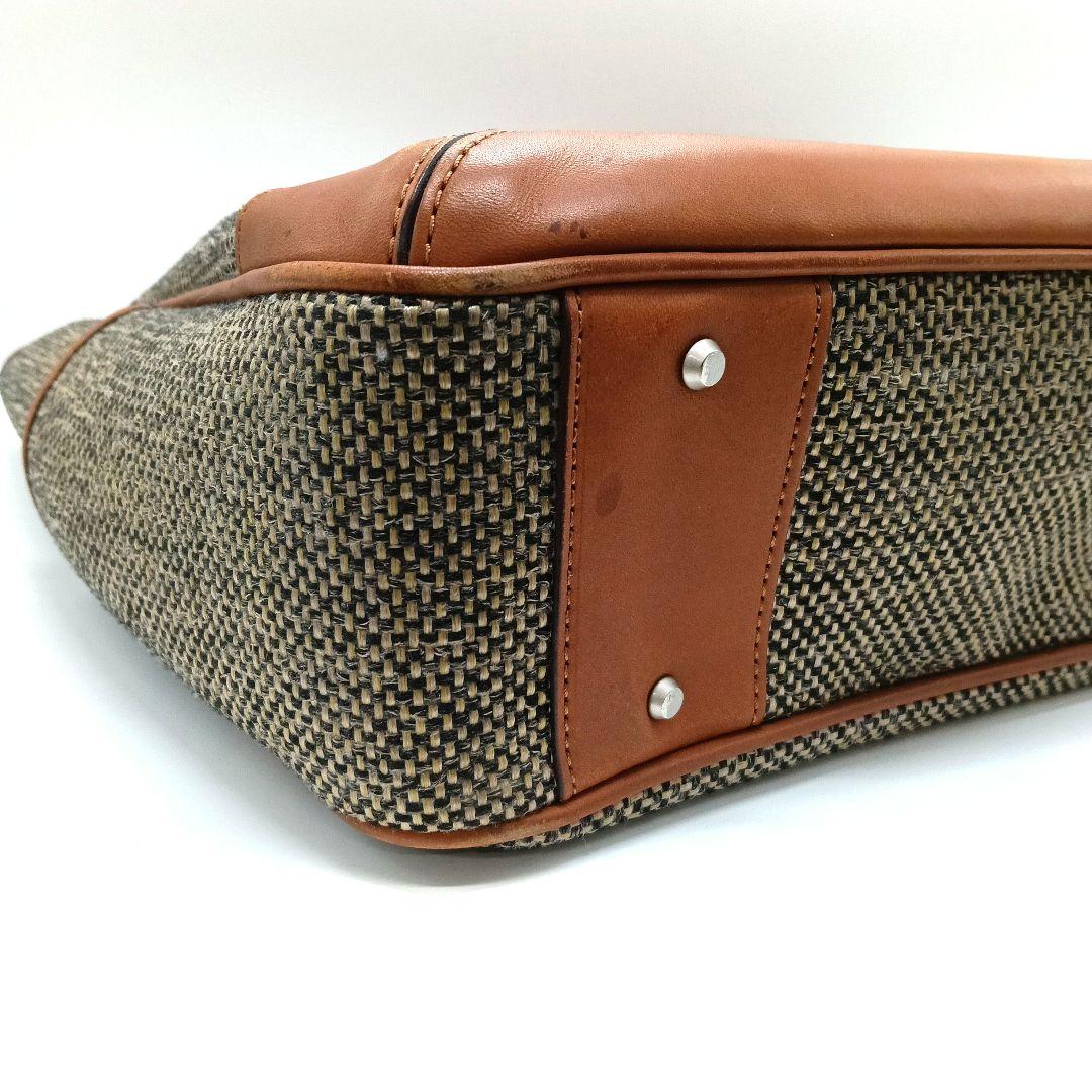 Hartmann ブラウン ベージュ トートバッグ レザー 上291