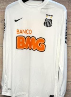 12/13 サントス ホーム 11番 ネイマール JR 長袖 シャツ ネイマール 12-13シーズン サントス ユニフォーム 長袖 背番号11