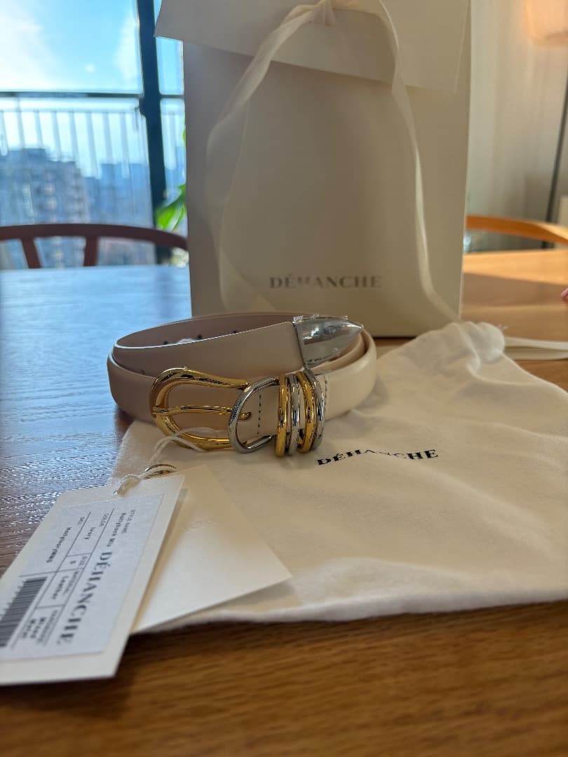 [新品]Dehanche HOLLYHOCK MIXED L ベルト Hollyhock Mixed Metal