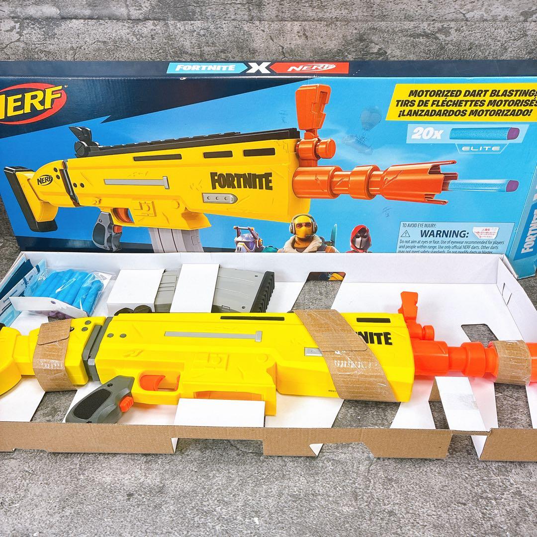 NERF FORTNITE X NERF トイガン AR-L 未使用に近い NERF】ナーフ フォートナイト コラボ Fortnite AR-L Elite Dart